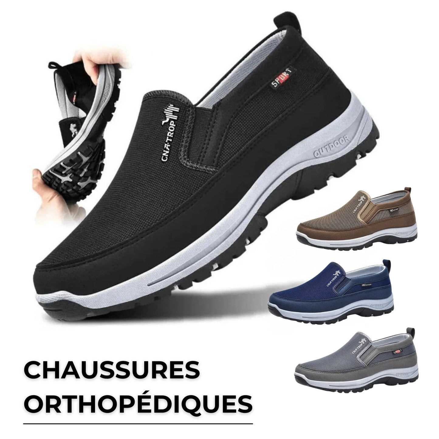 Chaussures orthopédiques pour un confort quotidien AFRIC CARE™